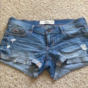 Hollister denim shorts